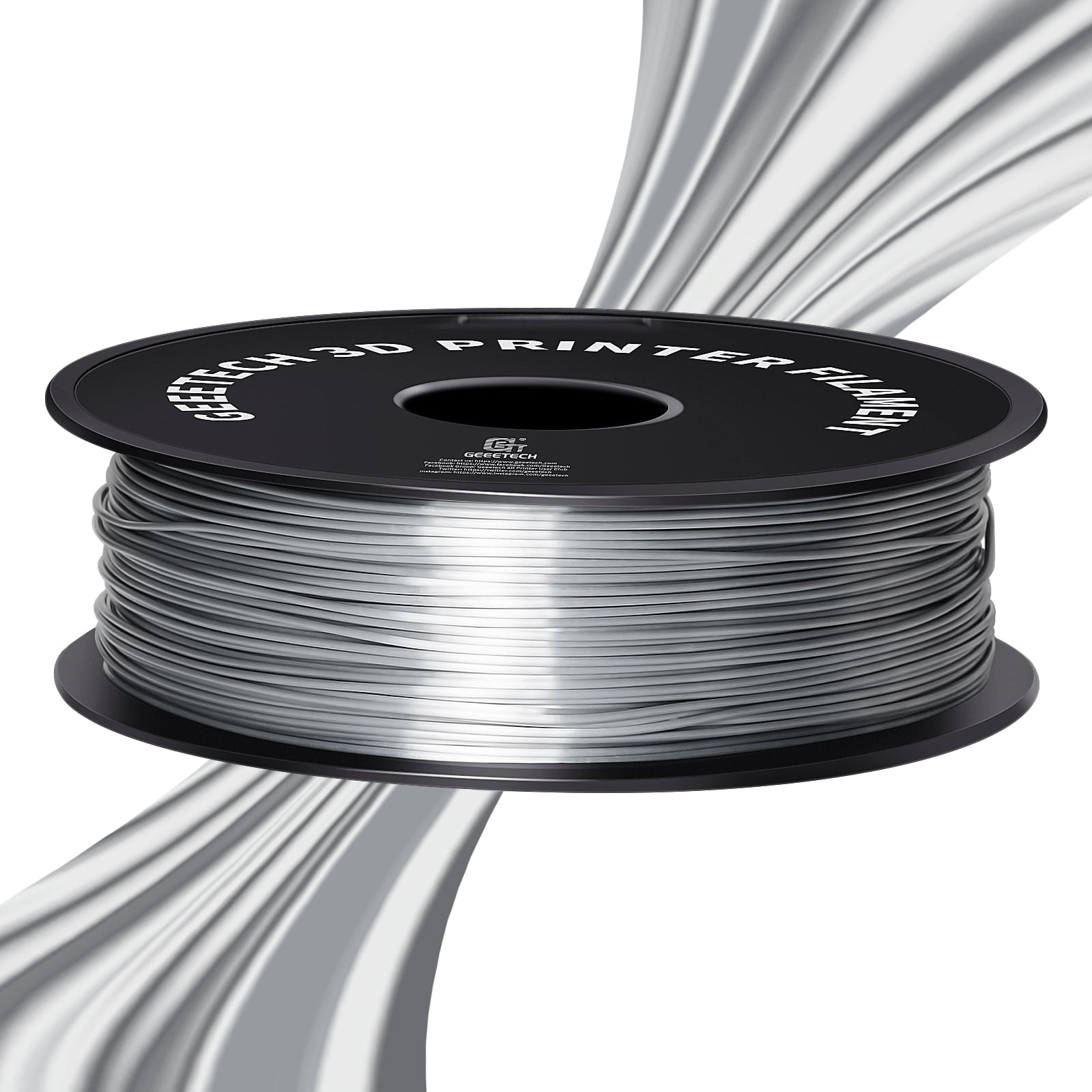 GEEETECH Silk PLA Silver 3DJake International