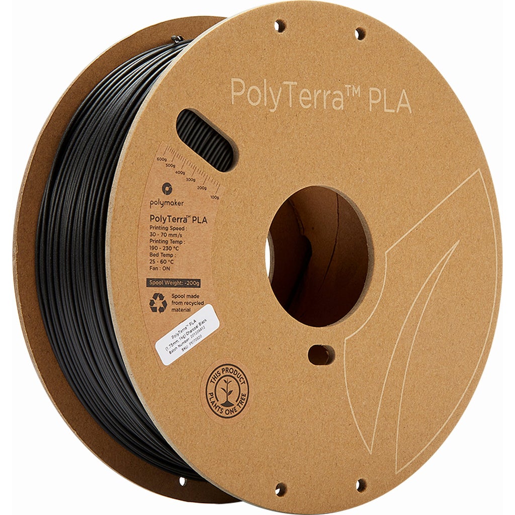 Polymaker Polyterra Pla Charcoal Black Djake Deutschland