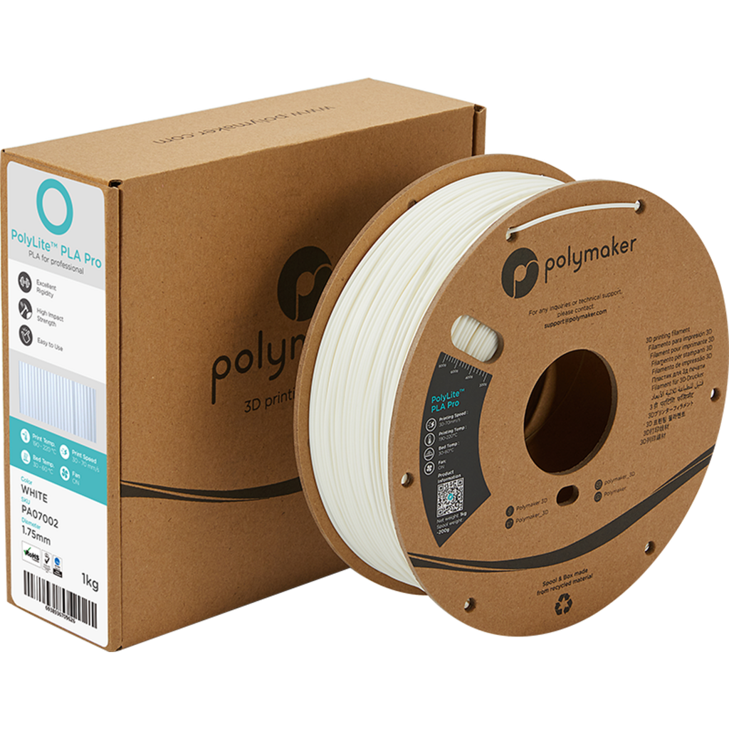 Polymaker Polylite Pla Pro White Djake Sverige