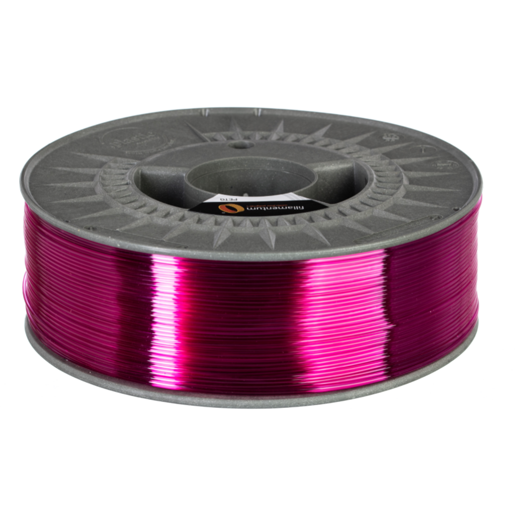 Fillamentum PETG Pink Lollipop Transparent 3DJake International