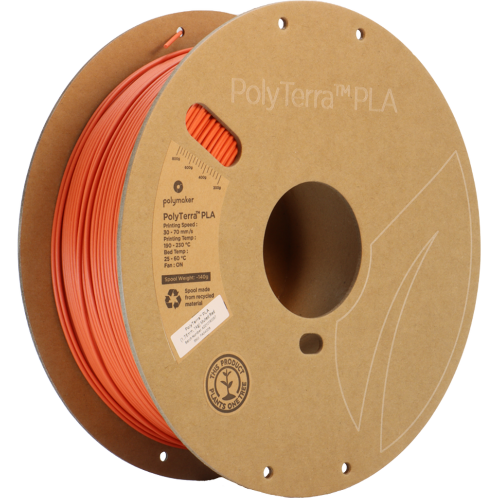 Polymaker Polyterra Pla Muted Red Djake Sterreich