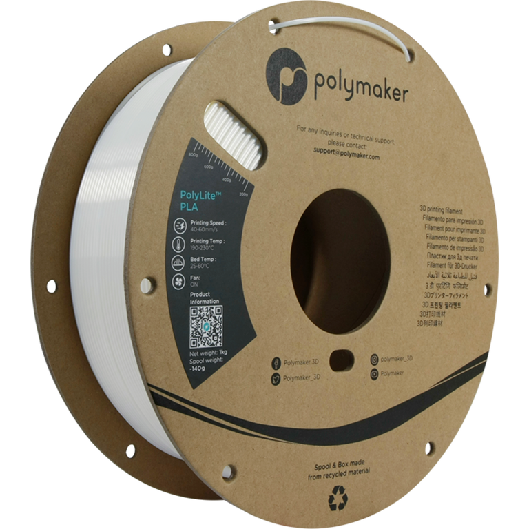 Polymaker Polylite Silk Pla White Djake Nederland