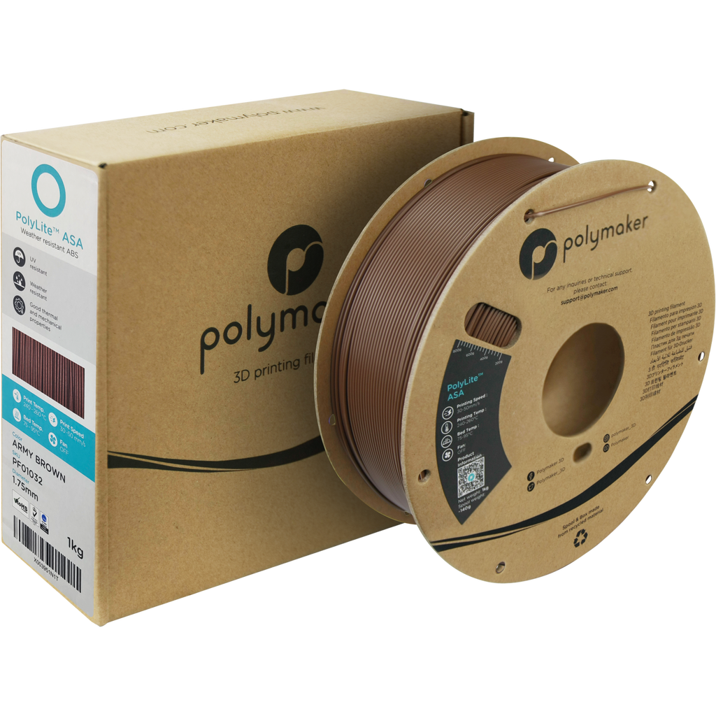 Polymaker Polylite Asa Army Brown Djake Nederland