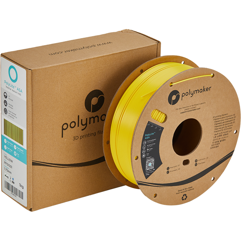 Polymaker PolyLite ASA Yellow 3DJake International