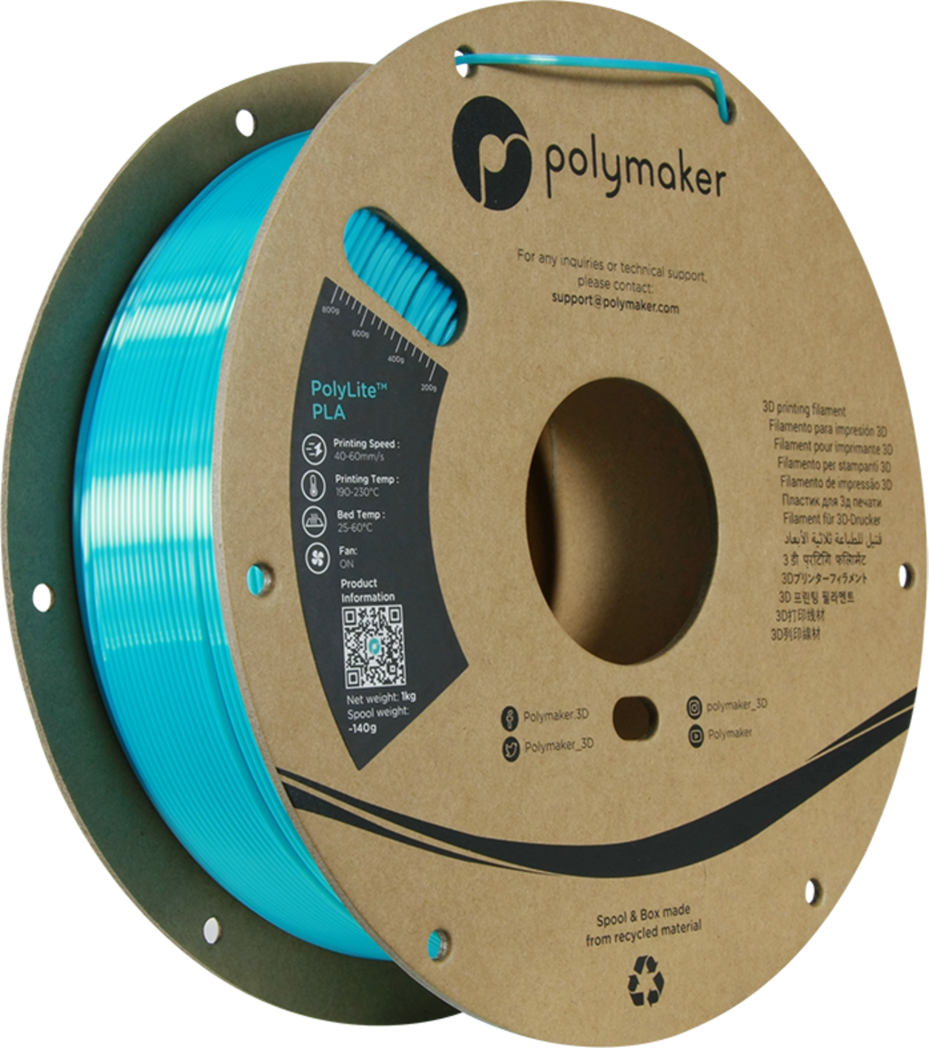 Polymaker Polylite Silk Pla Light Blue Djake Uk