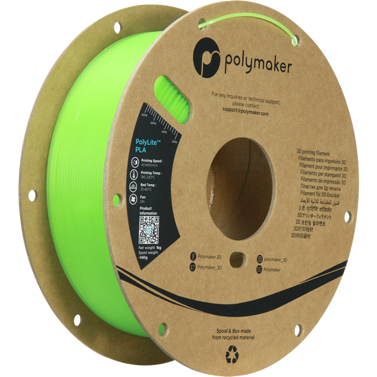 Polymaker Polylite Luminous Pla Green Djake Deutschland