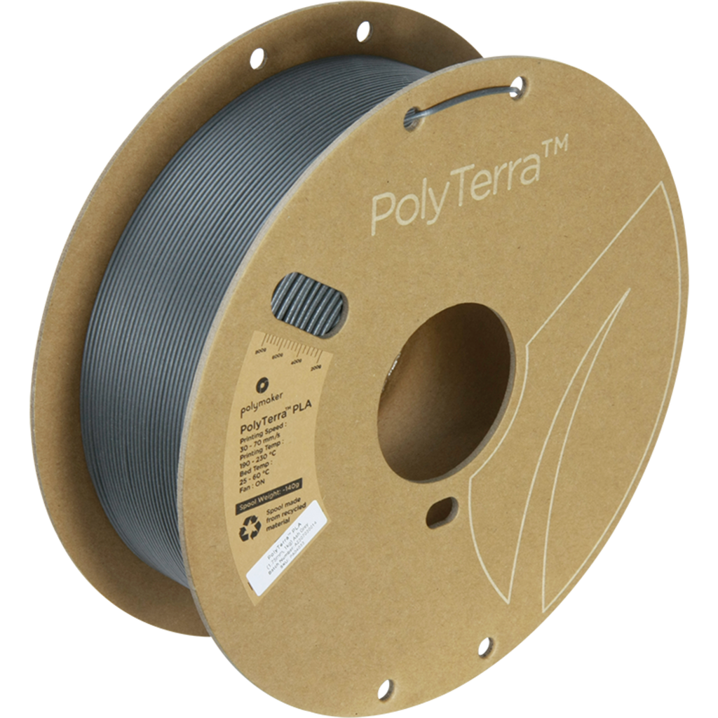 Polymaker Polyterra Pla Ash Grey Djake Suisse