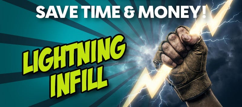 Lightning Infill: Jak zaoszczędzić materiał, czas i wagę!