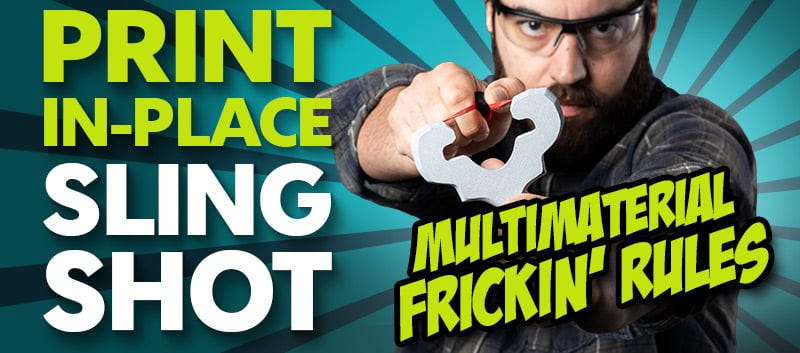 YouTube Episode: We Designed A Print-In-Place Slingshot...And It Is Scary!
