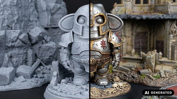 Miniatyrer og bordspill: Verden i miniatyr!