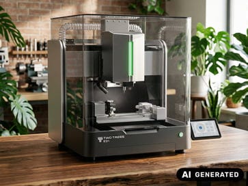 NYHET: Twotrees ED1 CNC-fräsmaskin