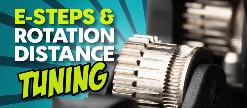 Vidéo YouTube : E-Steps et Rotation Distance Tuning