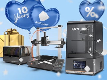 🎉 10 jaar Anycubic – We vieren feest! 🎉