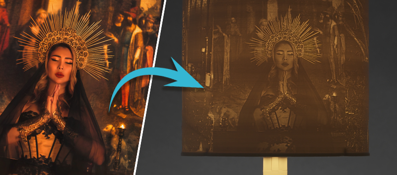 This is how you create a creative Lithophane lamp with a 3D printer