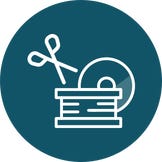 Präzise Schnitte für sauberen Materialwechsel