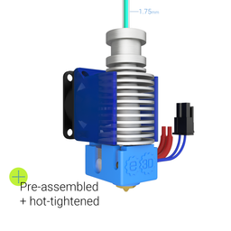 E3D V6 All-Metal Hotend Bowden - 1,75 mm - 24V előszerelt