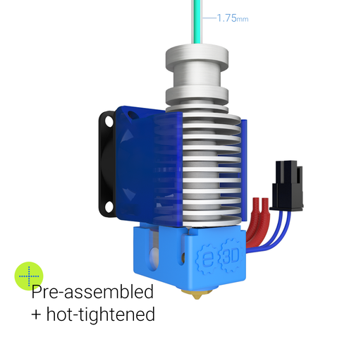 E3D V6 All-Metal Hotend Bowden - 1,75 mm - 24V pré-assemblé