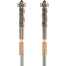 QIDI Tech Boquilla Bimetálica para Max4 - Set de 2 - 0,2 mm