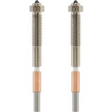 QIDI Tech Bimetal Nozzle for Max4, Set of 2