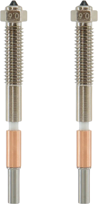 QIDI Tech Bimetal Nozzle for Max4, Set of 2, 0.6 mm