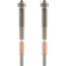 QIDI Tech Boquilla Bimetálica para Max4 - Set de 2 - 0,8 mm