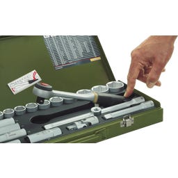 Set de chei cu clichet de 1/4