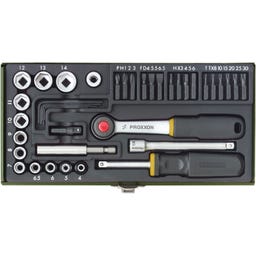 PROXXON Odvijač set 1/4'', 39 dijelova
