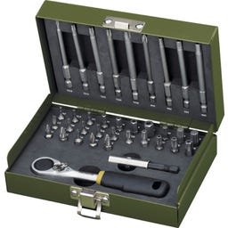 Set de 36 de piese pentru mecanică de precizie cu clichet MICRO-Bit de 1/4