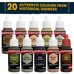 Historical: World War II British 8th Army Paint Set