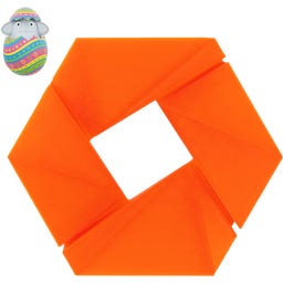 3DJAKE ecoPLA Orange Néon