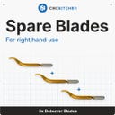 CNC Kitchen Ersatzklingen-Set - für Rechtshänder