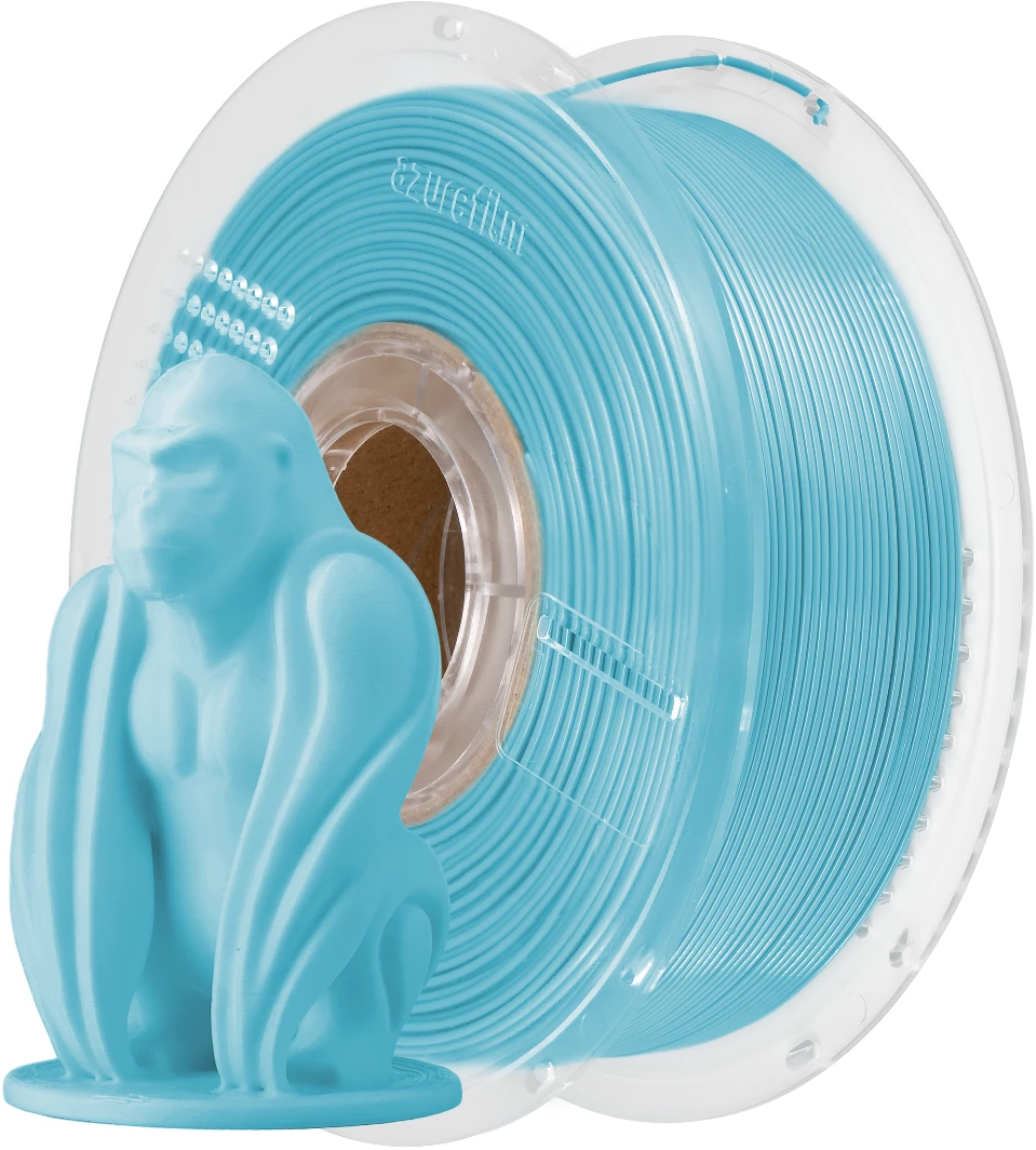 AzureFilm PETG Filament 1kg, Baby Blue Pastel