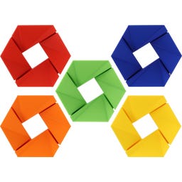 3DJAKE ecoPLA Color Mix Spar-Set - 5 x 1,75 mm / 1000 g