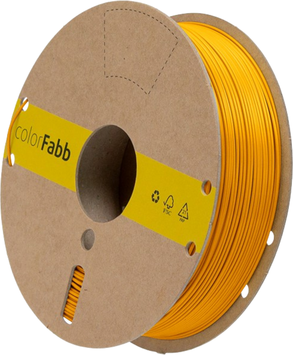 colorFabb LW-PLA Filament 750g, Yellow