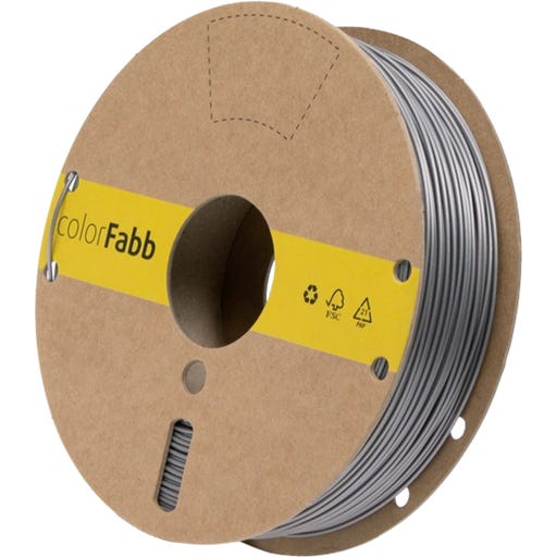 colorFabb PLA-HP Silver - 1,75 mm / 750 g