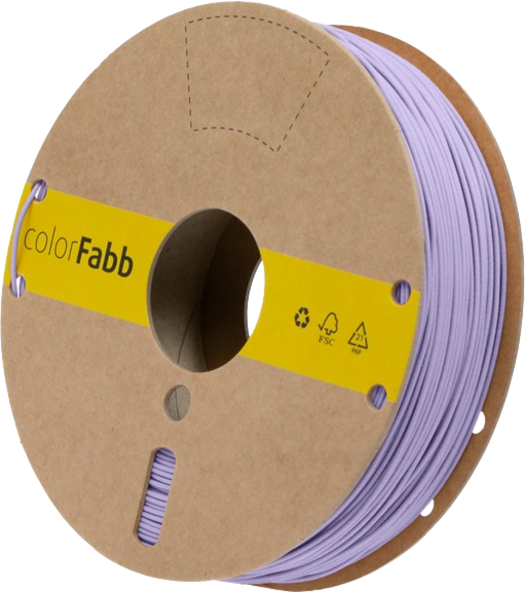 colorFabb Vibers PLA Filament 750g, Pastel Purple