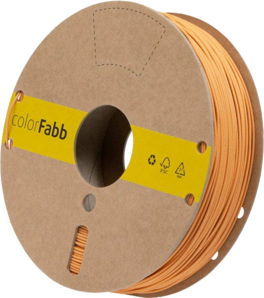 colorFabb Vibers PLA Filament 750g, Pastel Orange