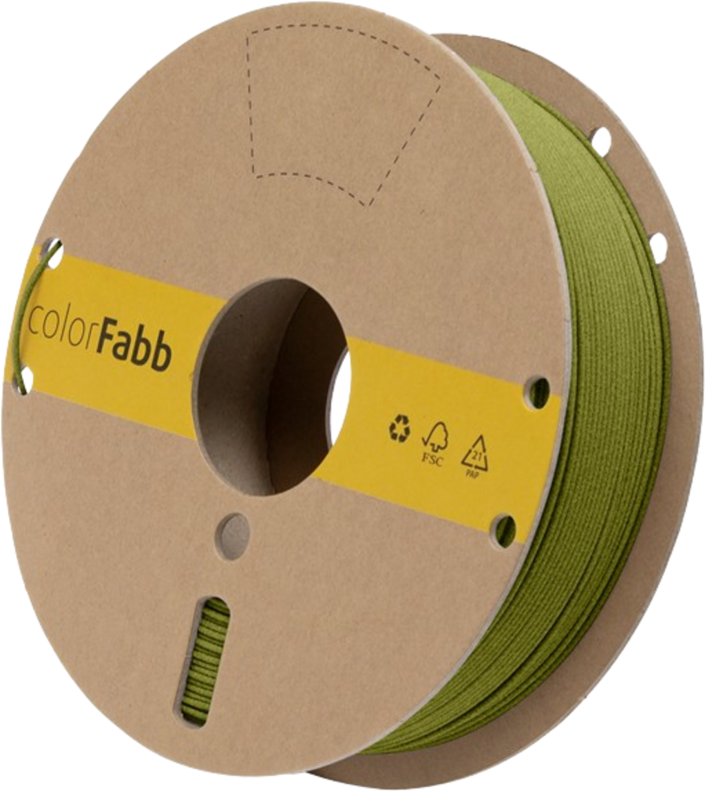 colorFabb stoneFill Filament 700g, Moss Green