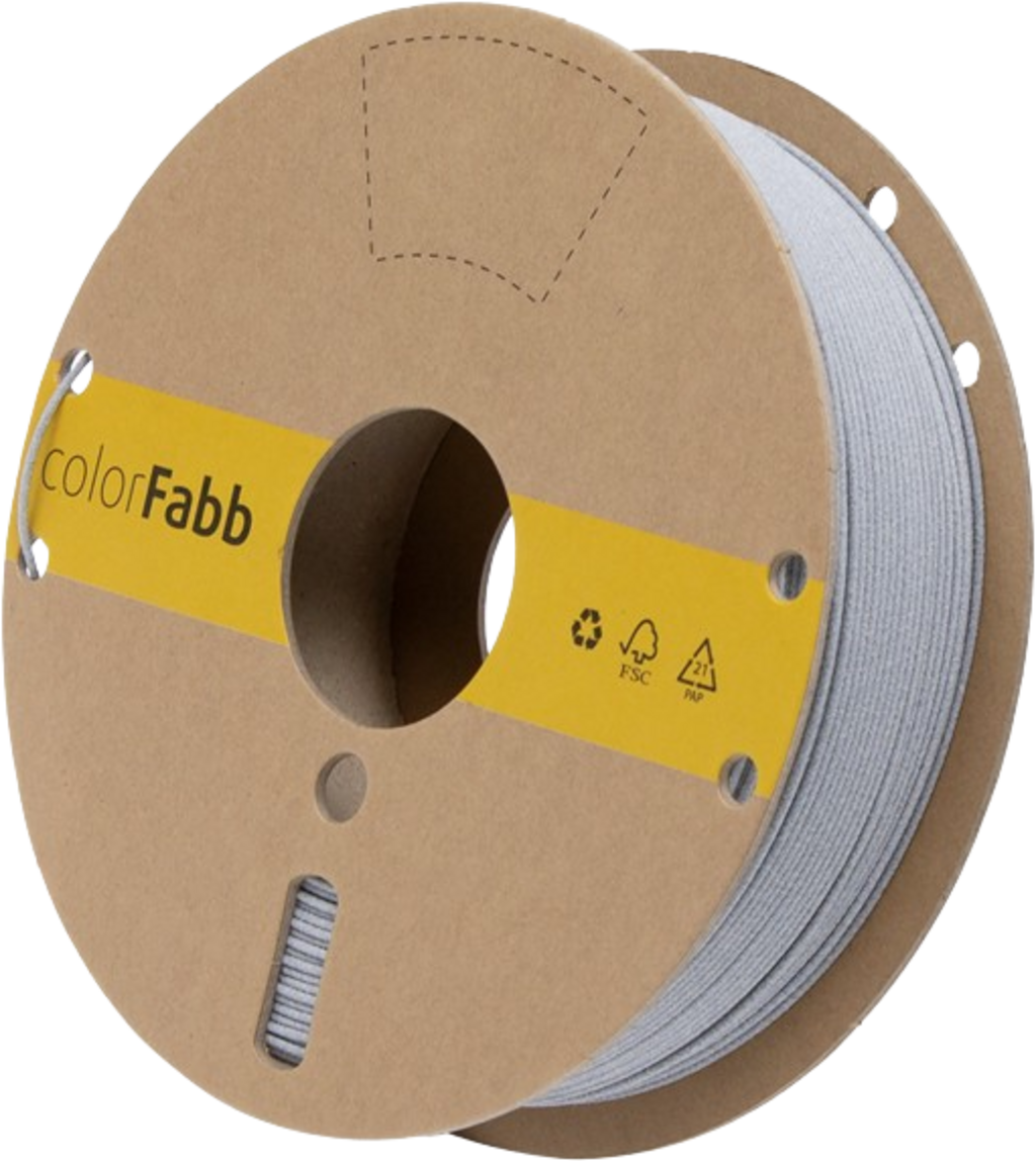 colorFabb stoneFill Filament 700g, Light Grey
