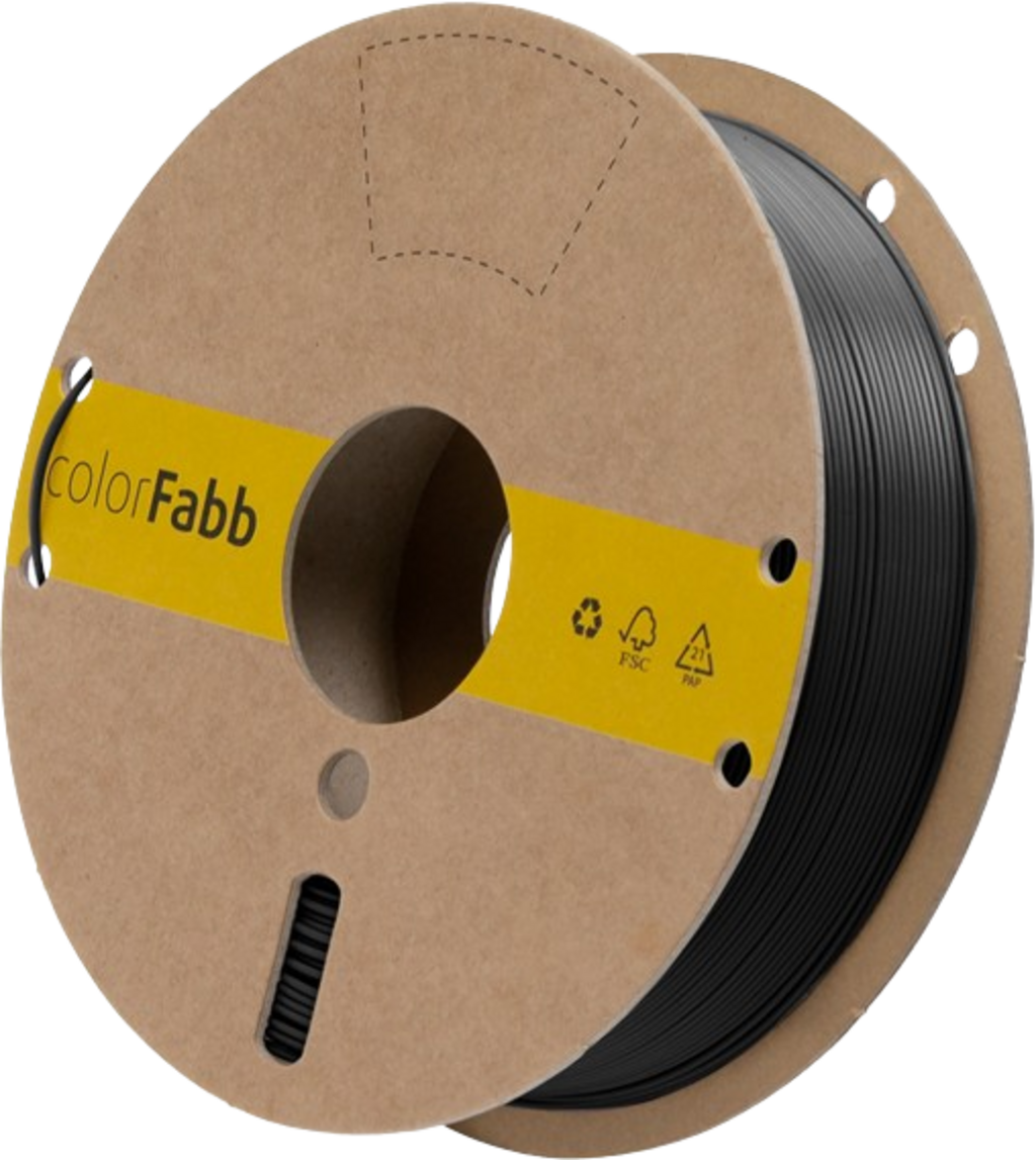 colorFabb PETG Semi Matt Filament 750g, Black