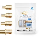 Suporturi de topire la 90° pentru inserții filetate M4-M8