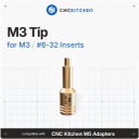 Ajutor de inserare prin topire pentru inserții filetate M3