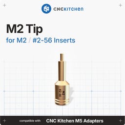 Ajutor de inserare prin topire pentru inserții filetate M2