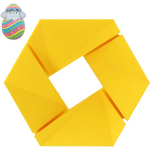 3DJAKE ecoPLA Geel - 1,75 mm / 1000 g