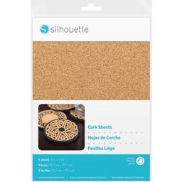 Silhouette Cork Sheets - 12,7 cm x 17,7 cm
