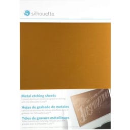 Silhouette Metal Etching Sheets