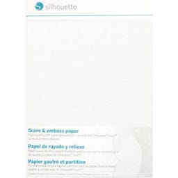 Silhouette Score & Emboss Paper - 17,8 cm x 12,7 cm