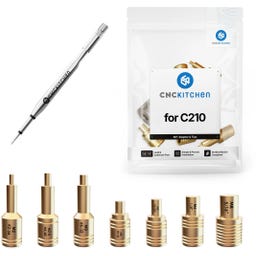 Nástroje pro zatavování závitových vložek + C210 adaptér