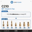 Nástroje pro zatavování závitových vložek + C210 adaptér