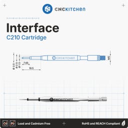 Nástroje pro zatavování závitových vložek + C210 adaptér